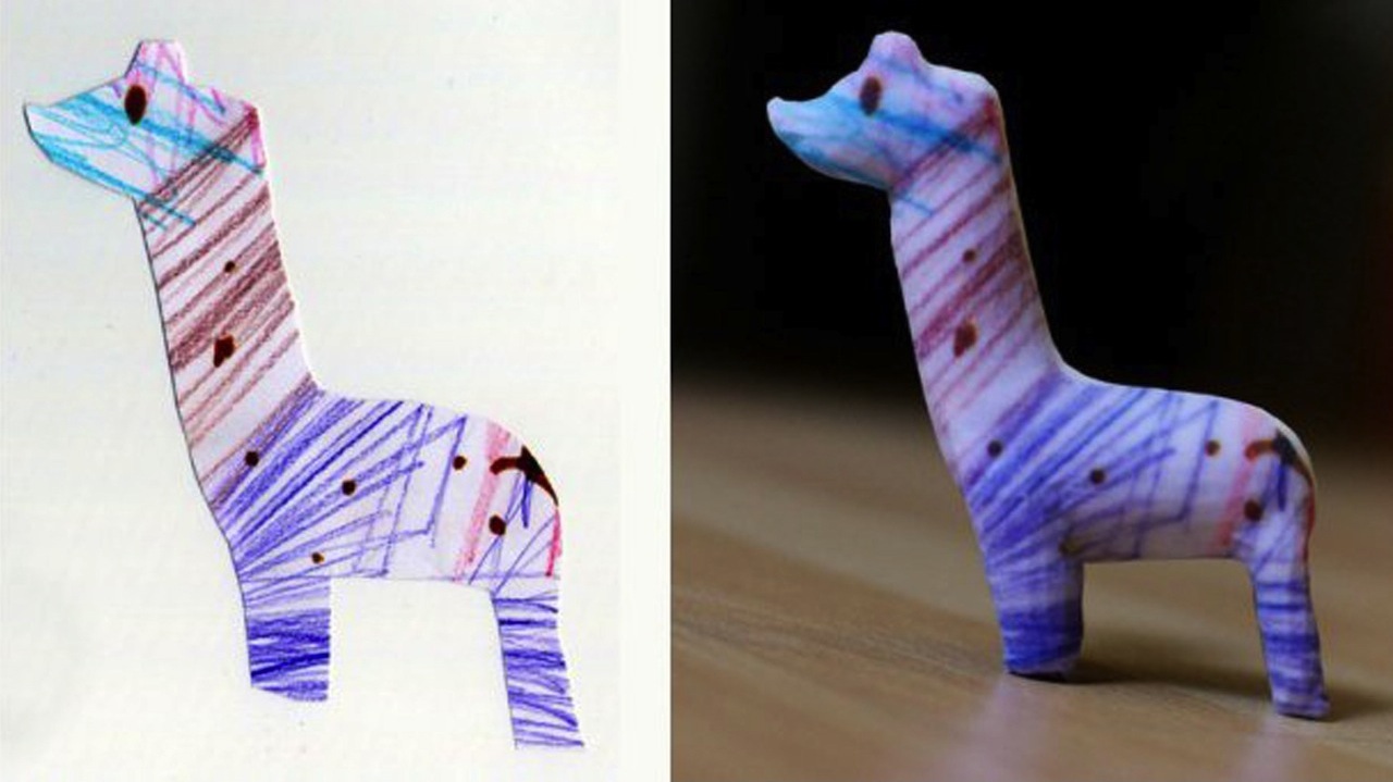 Turn Your Kid's Drawing Into a 3D-Printed Sculpture – ANIMAL